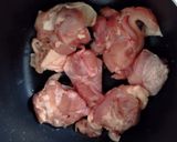 豆乳で簡単♡小松菜と鶏肉のクリーム煮🎵作り方3写真