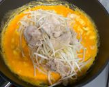 もやしでとんぺい風卵包み作り方8写真