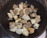 シャクシャク長芋と鶏肉の照り焼き煮作り方4写真