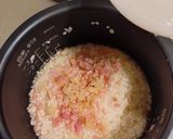 ツナ缶汁と大根菜っ葉の洋風炊き込みご飯作り方2写真