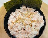 🦀セコガニ&かにかま🦐海老マヨネーズ丼作り方8写真