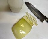 大根と人参の皮のお味噌汁★エコ〜👍作り方1写真