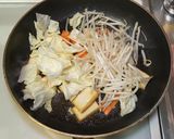 厚揚げ入りマルちゃん正麺・焼きそば作り方5写真