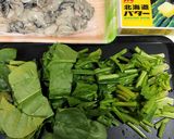 牡蠣＆ほうれん草のバターしょうゆ炒め作り方1写真