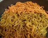 セブンの中太麺焼きそば作り方2写真