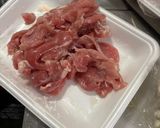 豚のほうれん草炒め作り方1写真