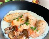 節約食材でご馳走♡鶏胸肉のクリームソース作り方7写真