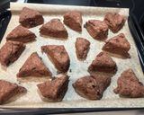 ココアとドライクランベリーのスコーン作り方7写真