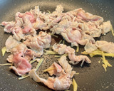 旬のたけのこと豚肉の甘辛炒め作り方2写真