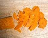 れんこんきんぴら作り方1写真