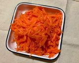 副菜 水煮大豆と人参 ひじきの蒸し煮作り方3写真