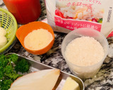 とろ〜りチーズのトマトライスコロッケ作り方1写真