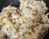 焼き飯風パラパラ納豆炒飯作り方6写真