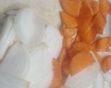 根菜と厚揚げの煮物作り方1写真