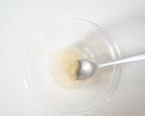 白ごまといちごのサゴ作り方1写真