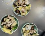 根菜茄子白菜オイ梅マヨ味温野菜サラダ作り方15写真