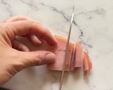 うどんの塩麹ナポリタン作り方1写真