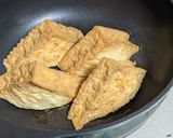 厚揚げの肉詰め(甘辛焼き)作り方7写真