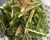 水菜とツナのシャキシャキサラダ作り方5写真