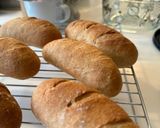 🥖全粒粉とライ麦のミニバゲット🌾作り方9写真