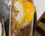 レンジ簡単ビーフシチュー味オムライス弁当作り方12写真
