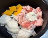 ニンニクがっつり！豚バラ肉のにんにく炒め作り方1写真