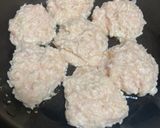 鶏つくねふわふわバーグ 豆腐入り作り方2写真