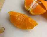 みかんをフルーツ盛り用に食べやすくカット作り方3写真