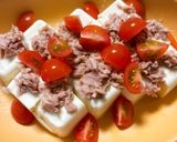 簡単!シーチキンと水菜の豆腐サラダ作り方6写真