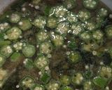 簡単★昼食!オクラとわかめのお味噌汁作り方3写真