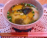 ♡母の味♪かぼちゃのお味噌汁♡15分完成作り方5写真
