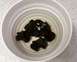 味付けザーサイときくらげの卵炒め作り方1写真