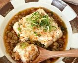 ☆簡単☆あったか揚げ玉お豆腐作り方2写真