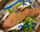 簡単♪蒸篭で鮭のちゃんちゃん焼き作り方5写真