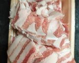 豚バラ肉のコチュジャン炒め作り方1写真