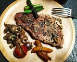 🥃バッファロートレイス香る🇺🇸豚ステーキ🥩作り方7写真