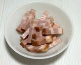 ふりかけで作る明太子かるぼなーら♡作り方2写真