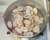 ごぼう鶏もつ蕎麦作り方3写真