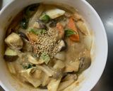 肉無チクワ洋風梅味噌クリーム味野菜炒め作り方19写真