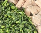 春菊とサワラの味噌はちみつ和え作り方6写真