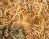 もやしと豚ひき肉のとろみあんかけ作り方6写真