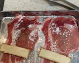 お弁当にも人気♪甘辛味の肉巻き作り方3写真