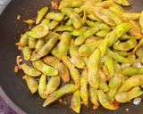 黒豆枝豆🌶️ペペロンチーノ作り方6写真