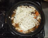 鍋焼きうどん♪簡単レシピ土鍋具材作り方7写真