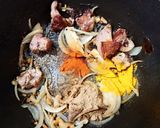 角切り牛の旨辛スパイスラーメン作り方5写真