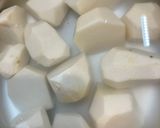 里芋とインゲンの煮物作り方2写真