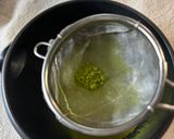 わらび餅入り✨ひんやりトロン💕抹茶ラテ作り方2写真