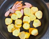 簡単⭐︎美味しいズッキーニとウインナー炒め作り方2写真