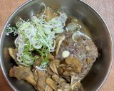 冷凍ハンバーグと舞茸の和式蒸し作り方4写真