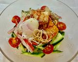 自家製キムチドレッシングで！ビビンそうめん♡作り方3写真